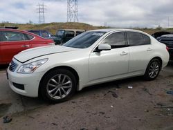 Salvage cars for sale at Littleton, CO auction: 2007 Infiniti G35