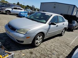 Salvage cars for sale from Copart Vallejo, CA: 2005 Ford Focus ZX4