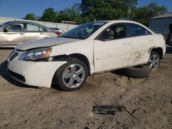 Salvage cars for sale at Chatham, VA auction: 2008 Pontiac G6 GT
