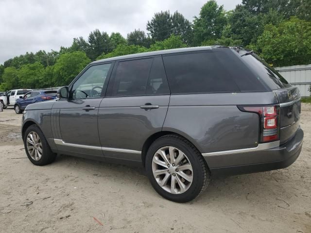 2016 Land Rover Range Rover HSE