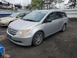 Salvage cars for sale at New Britain, CT auction: 2012 Honda Odyssey EX