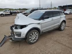 Salvage cars for sale at Colorado Springs, CO auction: 2017 Land Rover Range Rover Evoque HSE