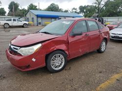 Salvage cars for sale from Copart Wichita, KS: 2010 Ford Focus SE