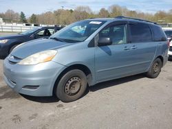 Salvage cars for sale at Assonet, MA auction: 2008 Toyota Sienna CE