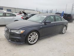 Salvage cars for sale from Copart Haslet, TX: 2017 Audi A6 Premium Plus