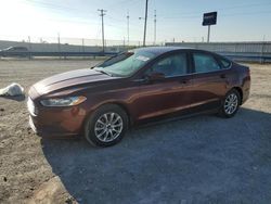 Salvage cars for sale from Copart Lawrenceburg, KY: 2015 Ford Fusion S