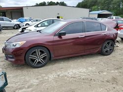 Salvage cars for sale at Seaford, DE auction: 2017 Honda Accord Sport Special Edition