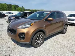Salvage cars for sale from Copart Fairburn, GA: 2017 KIA Sportage EX