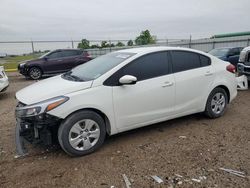 Salvage cars for sale from Copart Houston, TX: 2018 KIA Forte LX