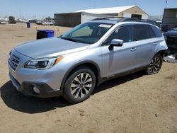 Salvage cars for sale at Brighton, CO auction: 2015 Subaru Outback 2.5I Limited