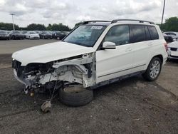 Salvage cars for sale at East Granby, CT auction: 2012 Mercedes-Benz GLK 350 4matic
