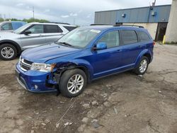 Salvage cars for sale from Copart Woodhaven, MI: 2015 Dodge Journey SXT
