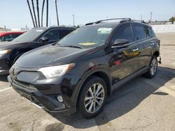 Salvage cars for sale at Van Nuys, CA auction: 2018 Toyota Rav4 Limited