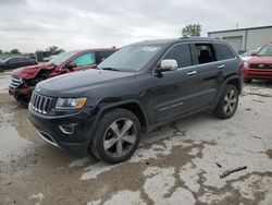 Salvage cars for sale at Kansas City, KS auction: 2015 Jeep Grand Cherokee Limited