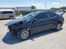 Salvage cars for sale at Orlando, FL auction: 2017 Toyota Corolla L