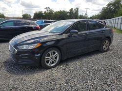 Salvage cars for sale at Riverview, FL auction: 2018 Ford Fusion SE Hybrid