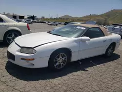 Salvage cars for sale at Colton, CA auction: 2002 Chevrolet Camaro