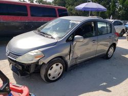 Salvage cars for sale at Ocala, FL auction: 2009 Nissan Versa S