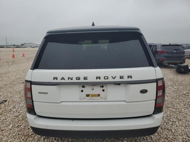 2017 Land Rover Range Rover Supercharged