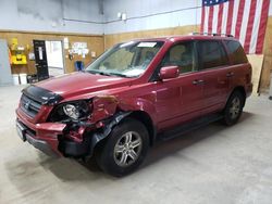 Salvage cars for sale from Copart Kincheloe, MI: 2005 Honda Pilot EXL