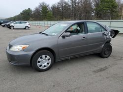 Salvage cars for sale at Brookhaven, NY auction: 2004 Toyota Camry LE