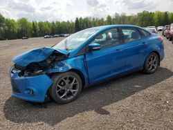 Salvage cars for sale at Cookstown, ON auction: 2014 Ford Focus SE