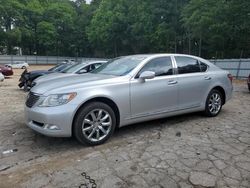 Salvage cars for sale from Copart Austell, GA: 2007 Lexus LS 460L