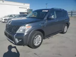 Salvage cars for sale at Farr West, UT auction: 2018 Nissan Armada SV