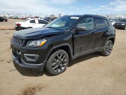 Salvage cars for sale at Brighton, CO auction: 2021 Jeep Compass 80TH Edition