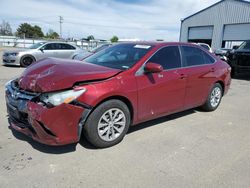 Salvage cars for sale at Nampa, ID auction: 2015 Toyota Camry LE