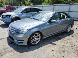 Mercedes-Benz salvage cars for sale: 2012 Mercedes-Benz C 300 4matic