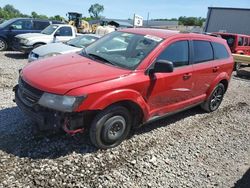 Dodge Journey se Vehiculos salvage en venta: 2018 Dodge Journey SE