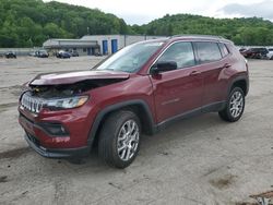 Jeep salvage cars for sale: 2022 Jeep Compass Latitude LUX