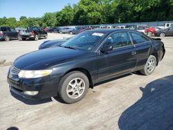 Salvage cars for sale at Ellwood City, PA auction: 2002 Toyota Camry Solara SE