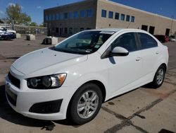 Salvage cars for sale from Copart Littleton, CO: 2016 Chevrolet Sonic LT