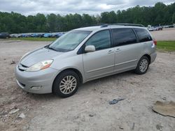 Salvage cars for sale from Copart Charles City, VA: 2008 Toyota Sienna XLE