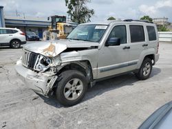 Salvage cars for sale from Copart Tulsa, OK: 2009 Jeep Liberty Sport
