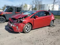 Toyota Prius salvage cars for sale: 2012 Toyota Prius
