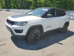 Salvage SUVs for sale at auction: 2019 Jeep Compass Trailhawk