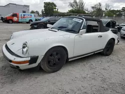 Porsche salvage cars for sale: 1983 Porsche 911 SC