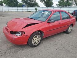 Salvage cars for sale at Moraine, OH auction: 1998 Ford Escort LX