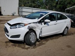 Salvage cars for sale from Copart Austell, GA: 2017 Ford Fiesta S