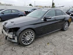 Salvage cars for sale from Copart Van Nuys, CA: 2015 Mercedes-Benz C300