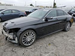 Mercedes-Benz c-Class salvage cars for sale: 2015 Mercedes-Benz C300