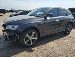 Salvage cars for sale at Houston, TX auction: 2015 Audi Q5 Premium Plus