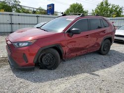 Salvage cars for sale from Copart Walton, KY: 2019 Toyota Rav4 LE