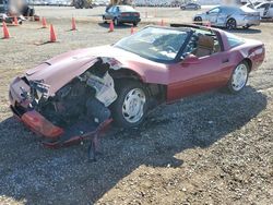 Salvage cars for sale at San Diego, CA auction: 1991 Chevrolet Corvette