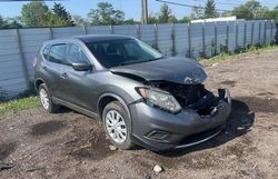 Salvage cars for sale from Copart Woodhaven, MI: 2016 Nissan Rogue S