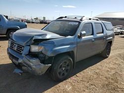 Salvage cars for sale at Brighton, CO auction: 2008 Honda Ridgeline RTL