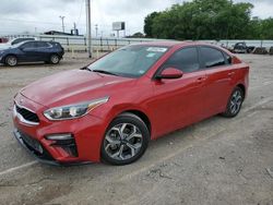 Salvage cars for sale from Copart Oklahoma City, OK: 2020 KIA Forte FE